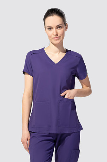  Bluza medyczna damska Med Couture INSIGHT,  2411-GRAP