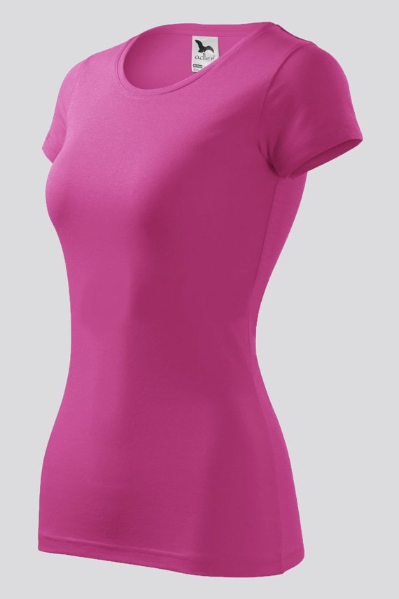 Koszulka Damska Z Krótkim Rękawem Malfini Ad141 Malinowa Różowy Koszulki Sklep
