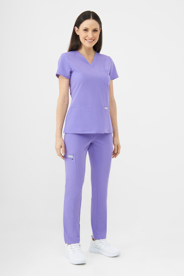 Zestaw medyczny Uniformix RayOn, bluza 3000 + spodnie 3030, Mauve