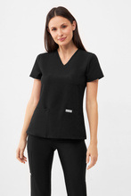 Bluza medyczna damska Uniformix, Super Flex 4000-Black