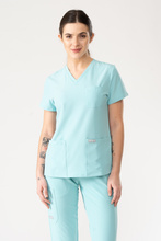 Bluza medyczna damska Uniformix, Super Flex 4000-	Medical Green