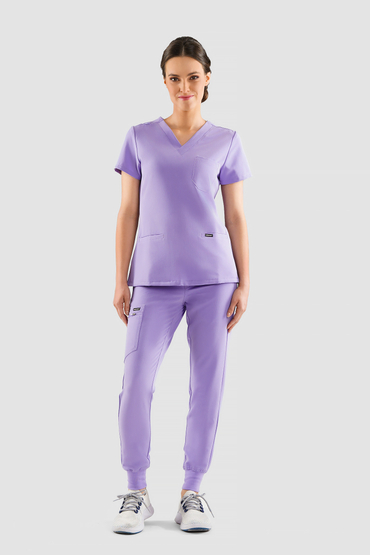 Zestaw medyczny Uniformix RayOn, bluza 3000 + spodnie 3020, Mauve