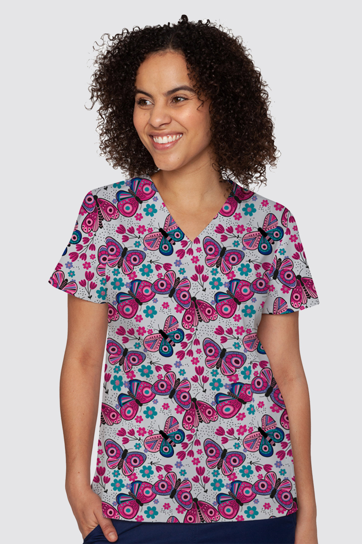 Bluza medyczna damska Med Couture PRINT, 8564 CTTS