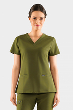 Bluza medyczna damska Uniformix RayOn, 3000, Tea Leaf