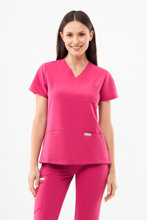 Bluza medyczna damska Uniformix RayOn, 3000, Virtual Pink