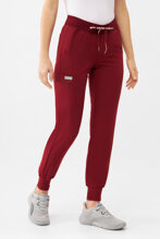 Spodnie medyczne damskie Uniformix RayOn, 3020, Burgundy